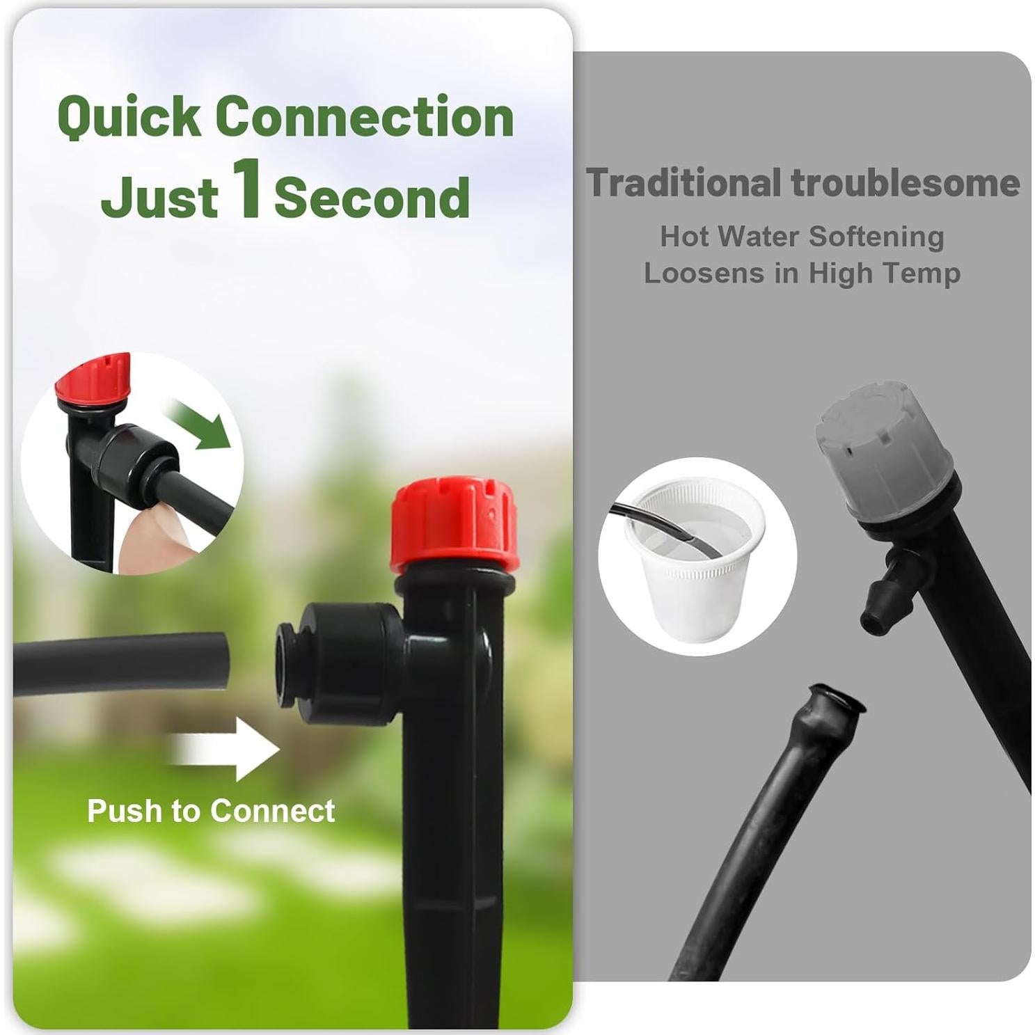 Kit de Riego por Goteo POCKET PANDA 126FT con Accesorios