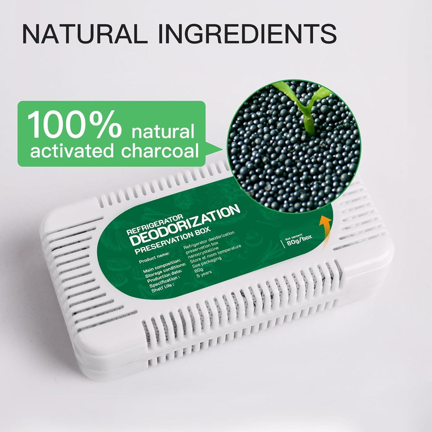 Paquete de 4 Desodorantes para Refrigerador Gresource 421g