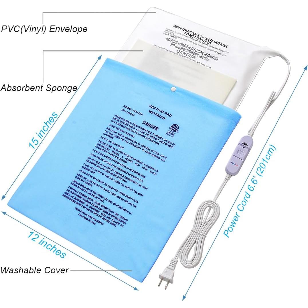 Almohadilla Térmica Boncare 30x38 cm Sin Apagado Automático