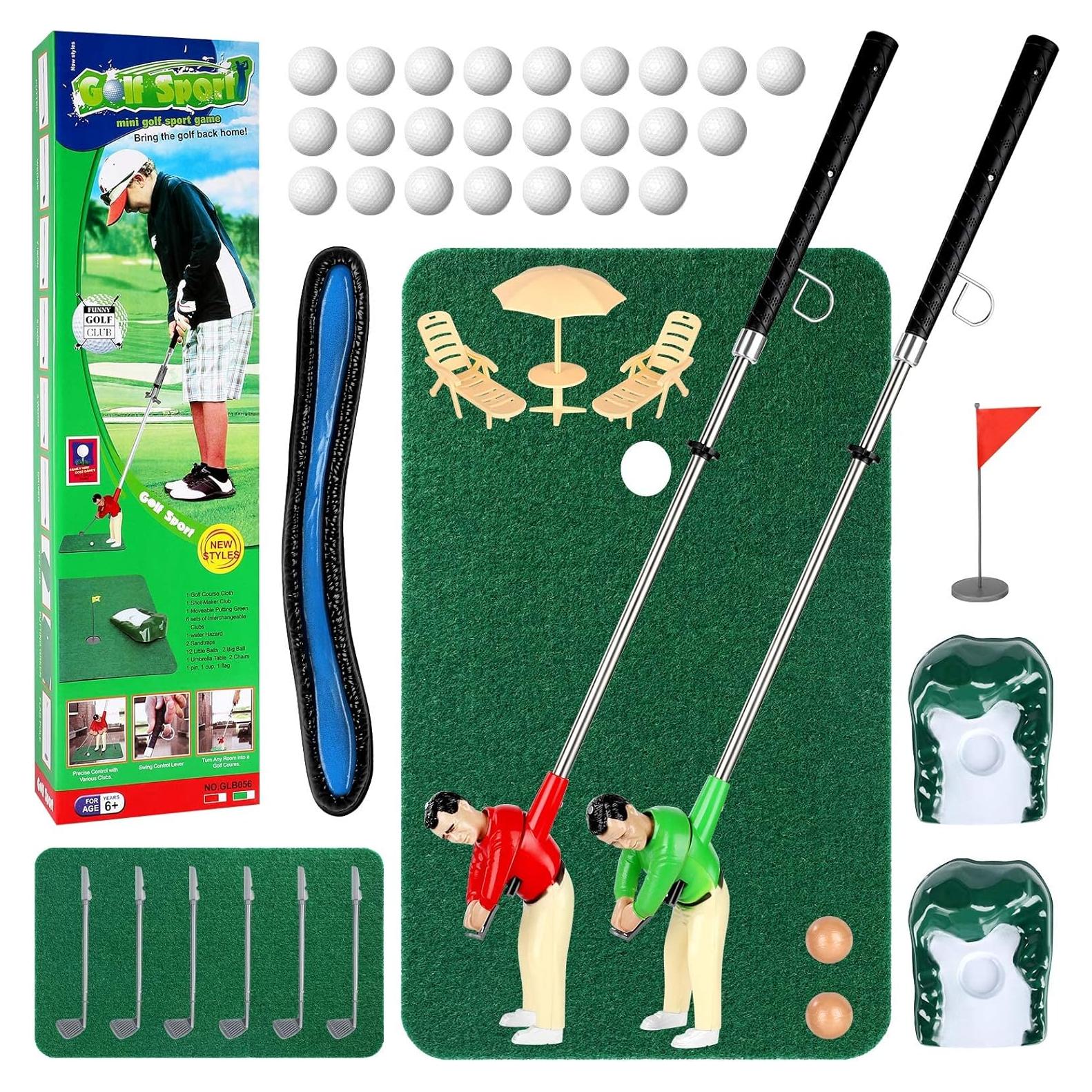 Mini Golf Wassteel para Niños y Adultos - Juego Familiar