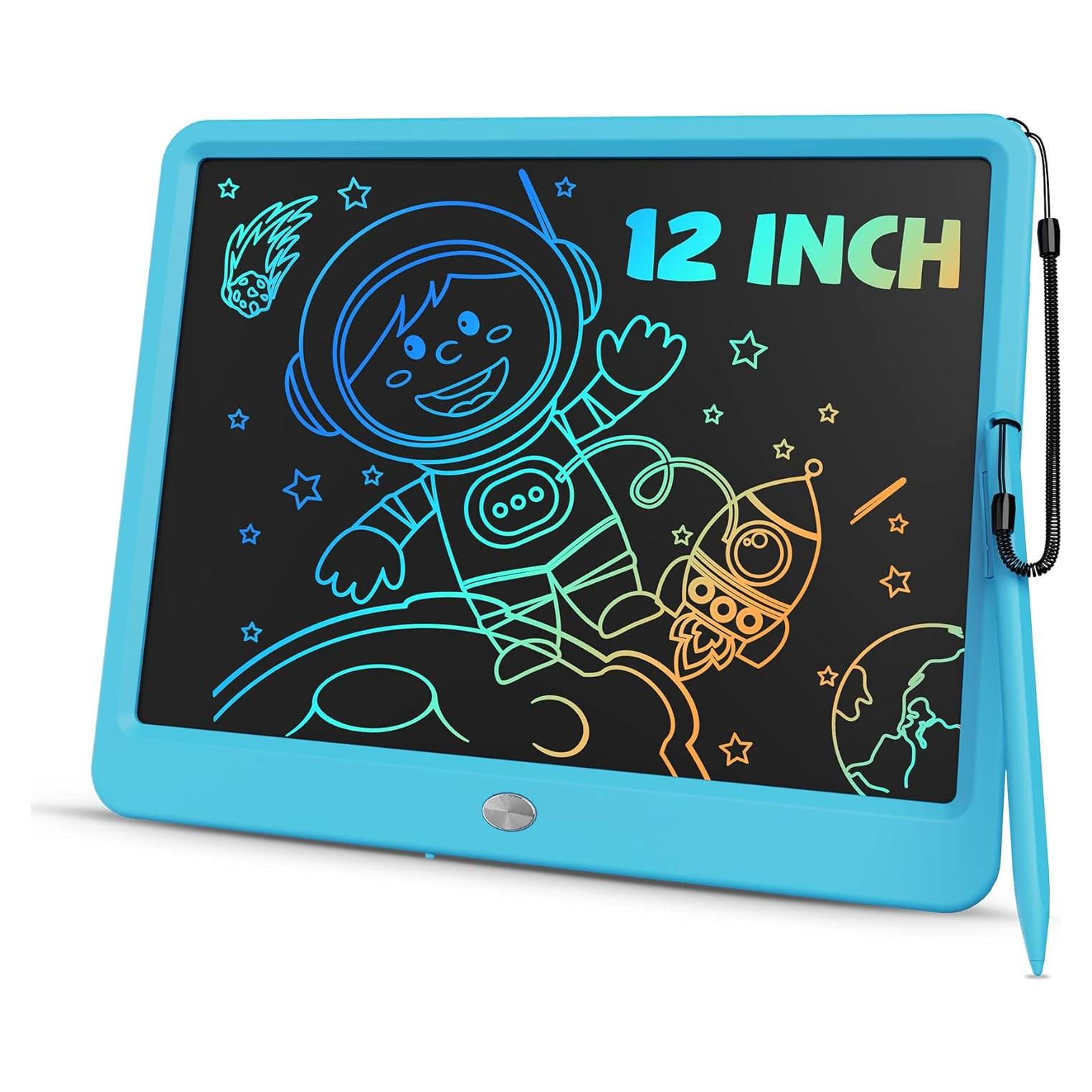 Tableta de Escritura LCD TEKFUN 12" Azul para Niños 3-7 Años