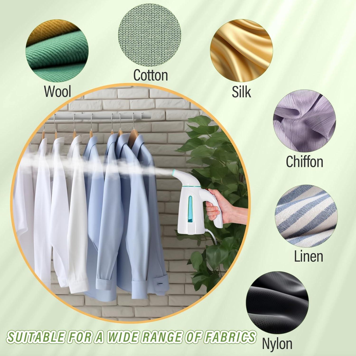 Vaporizador de Ropa OGHom HL8 Portátil 700W 240ml Calentamiento 30s