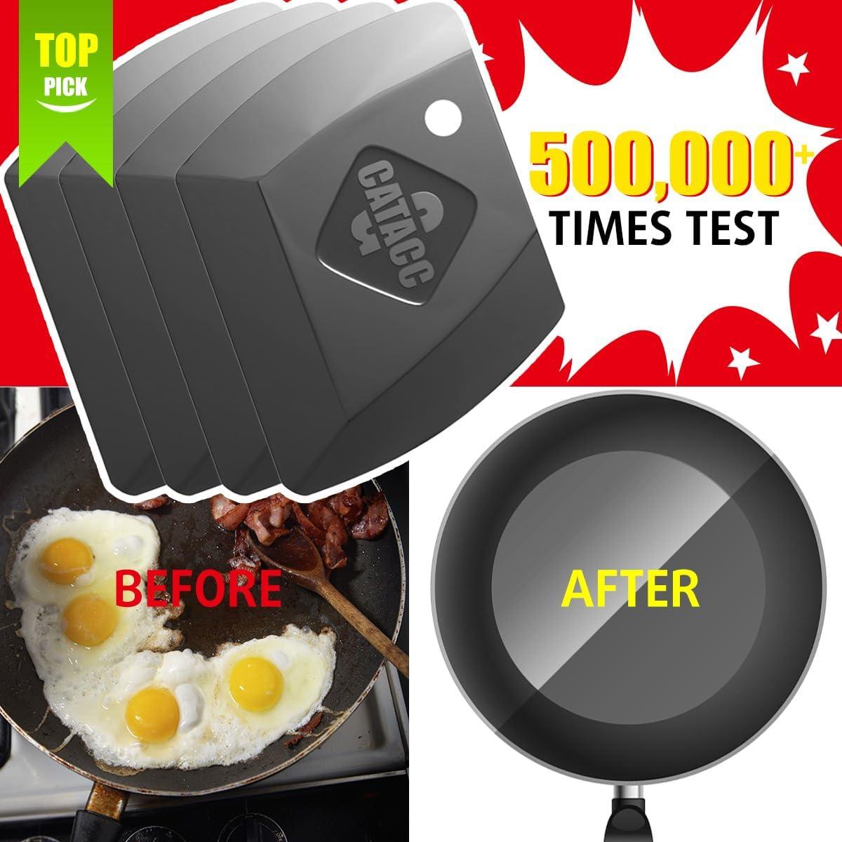 Juego de 4 Raspadores de Sartén G.CATACC - Plástico Duradero