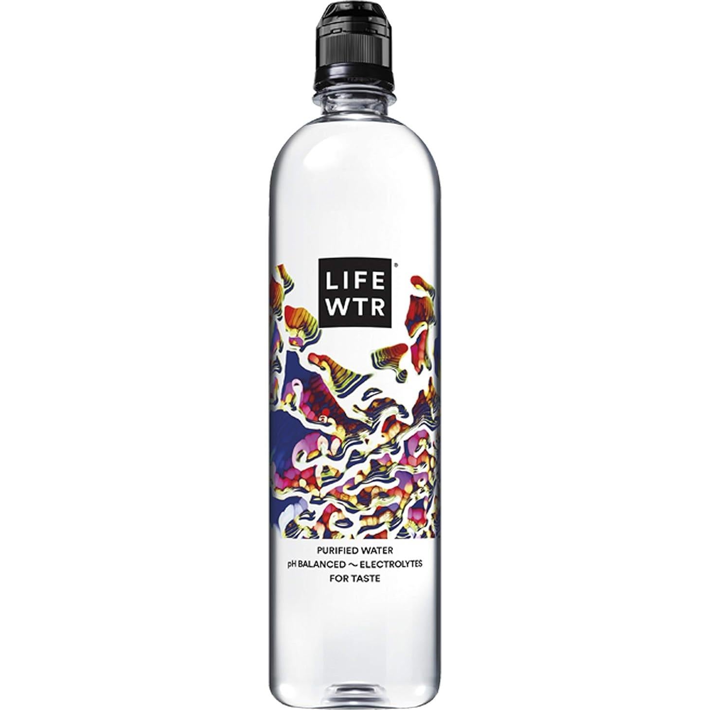 Agua Purificada LIFEWTR 700ml pH Equilibrado Paquete 12