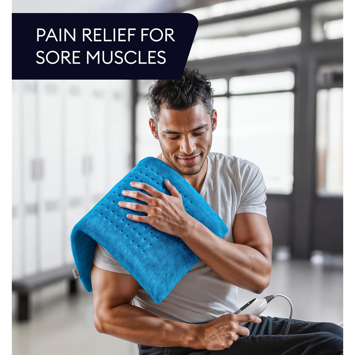 Almohadilla Térmica Geniani XXL 45.72x66.04cm Azul Aqua