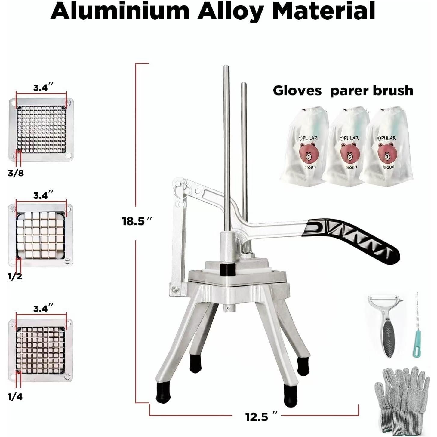 Cortador de Verduras Havulhua Acero Inoxidable 3 Cuchillas