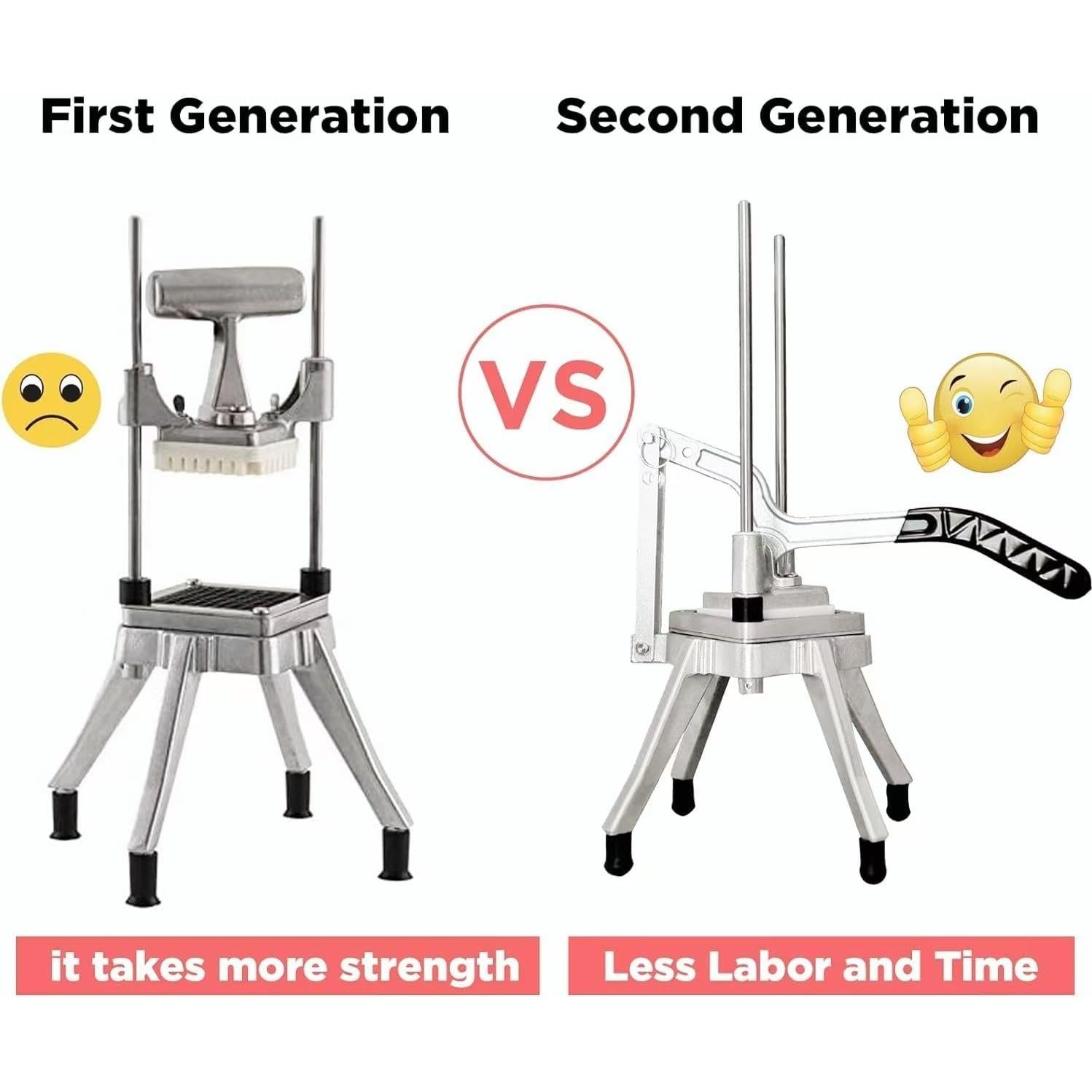 Cortador de Verduras Havulhua Acero Inoxidable 3 Cuchillas