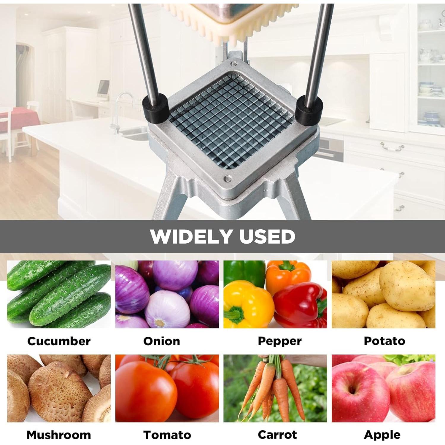 Cortador de Verduras Havulhua Acero Inoxidable 3 Cuchillas