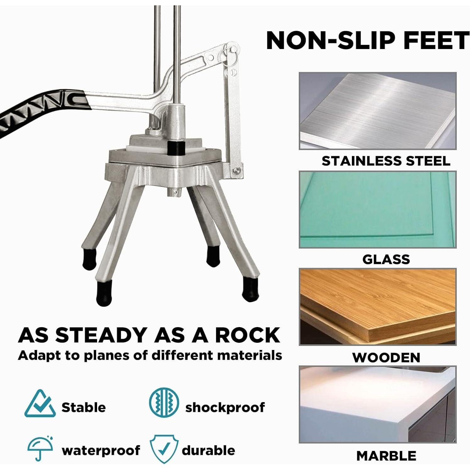 Cortador de Verduras Havulhua Acero Inoxidable 3 Cuchillas