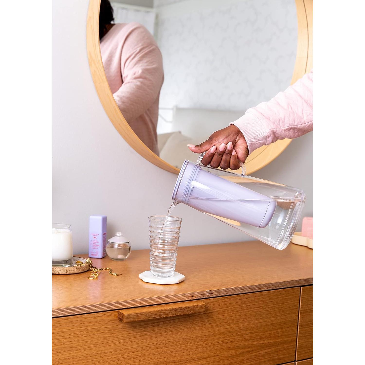 Jarra filtradora LifeStraw Home 10 tazas Wisteria libre BPA