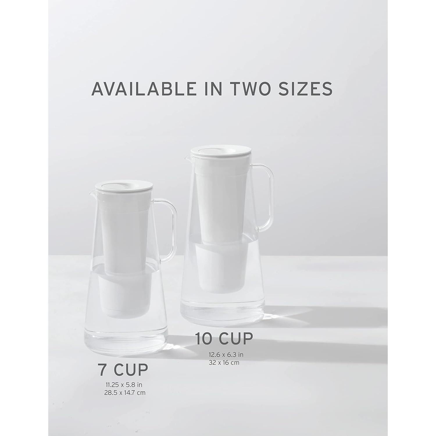 Jarra filtradora LifeStraw Home 10 tazas Wisteria libre BPA