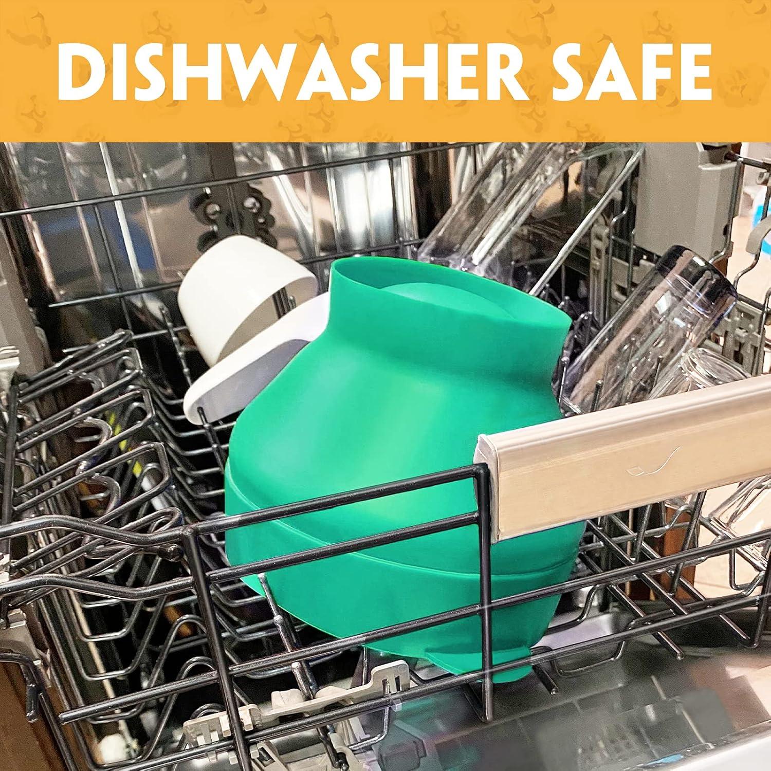 Tazón Plegable para Palomitas KORCCI Aqua 2.4L Microondas