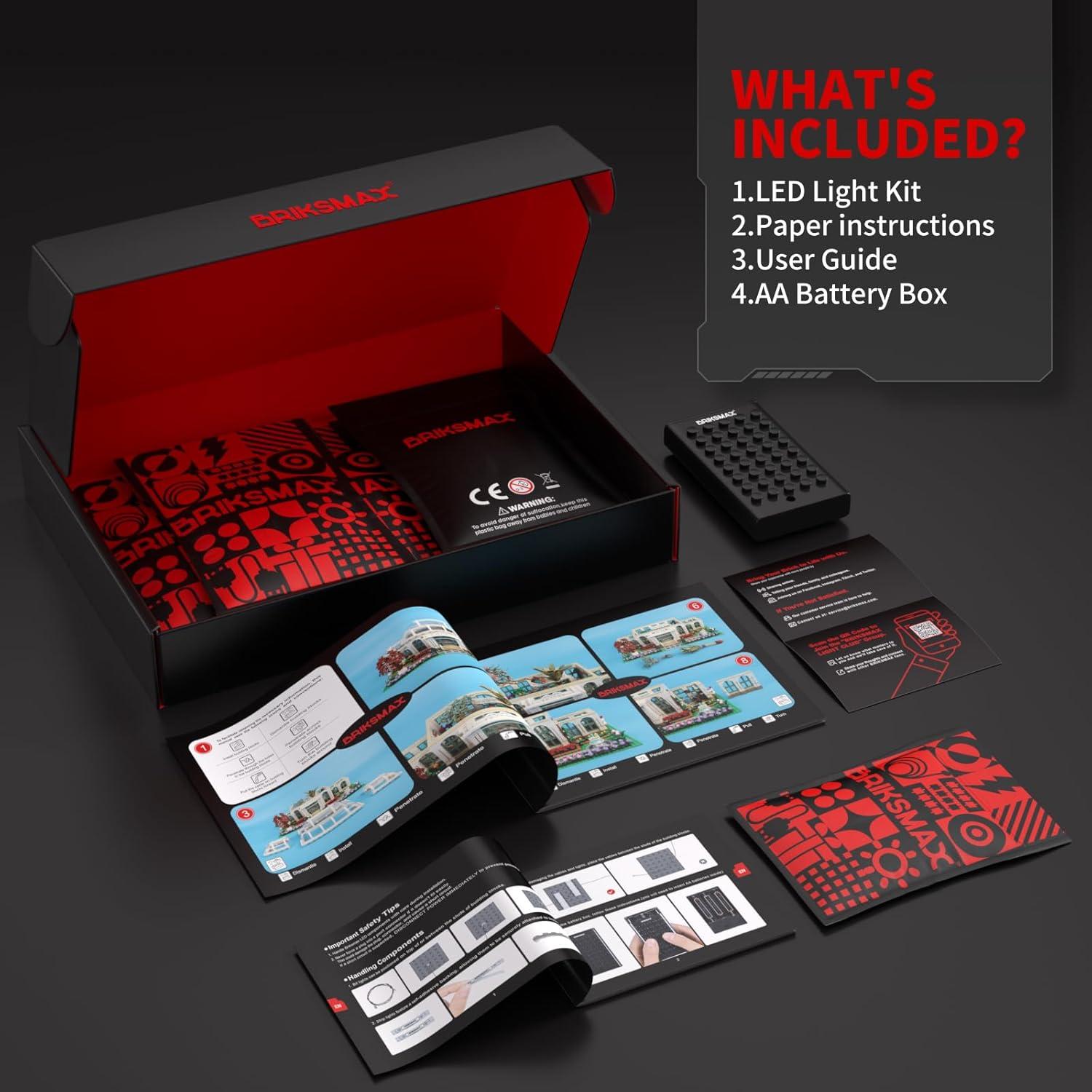 Kit de Luz BRIKSMAX para Jardín Botánico Lego 21353