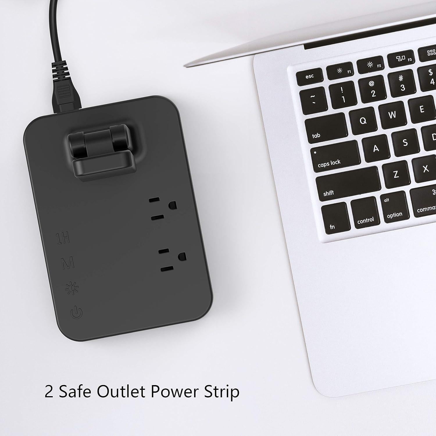 Lámpara de escritorio LED Drevet con USB-C y 3 puertos