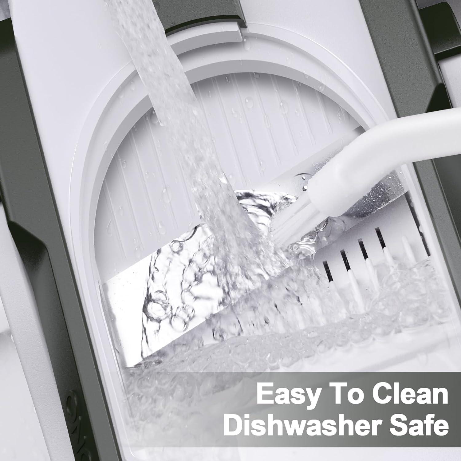 Rebanador Mandolina Jonscook 5 en 1 Ajustable 0-8 mm Verde Negro