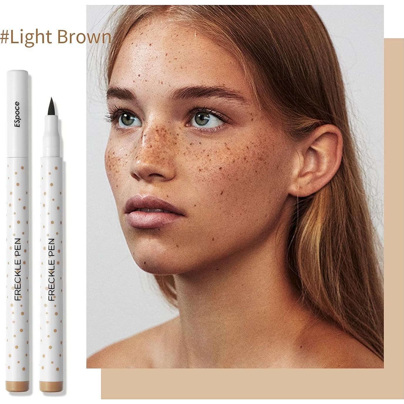 Bolígrafo de Pecas QiBei 2 Colores Impermeable Secado Rápido