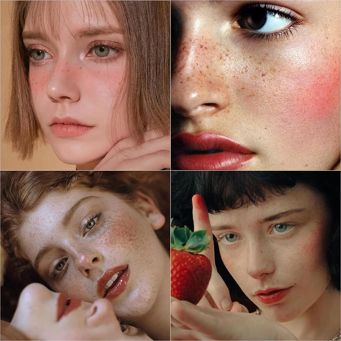 Bolígrafo de Pecas QiBei 2 Colores Impermeable Secado Rápido