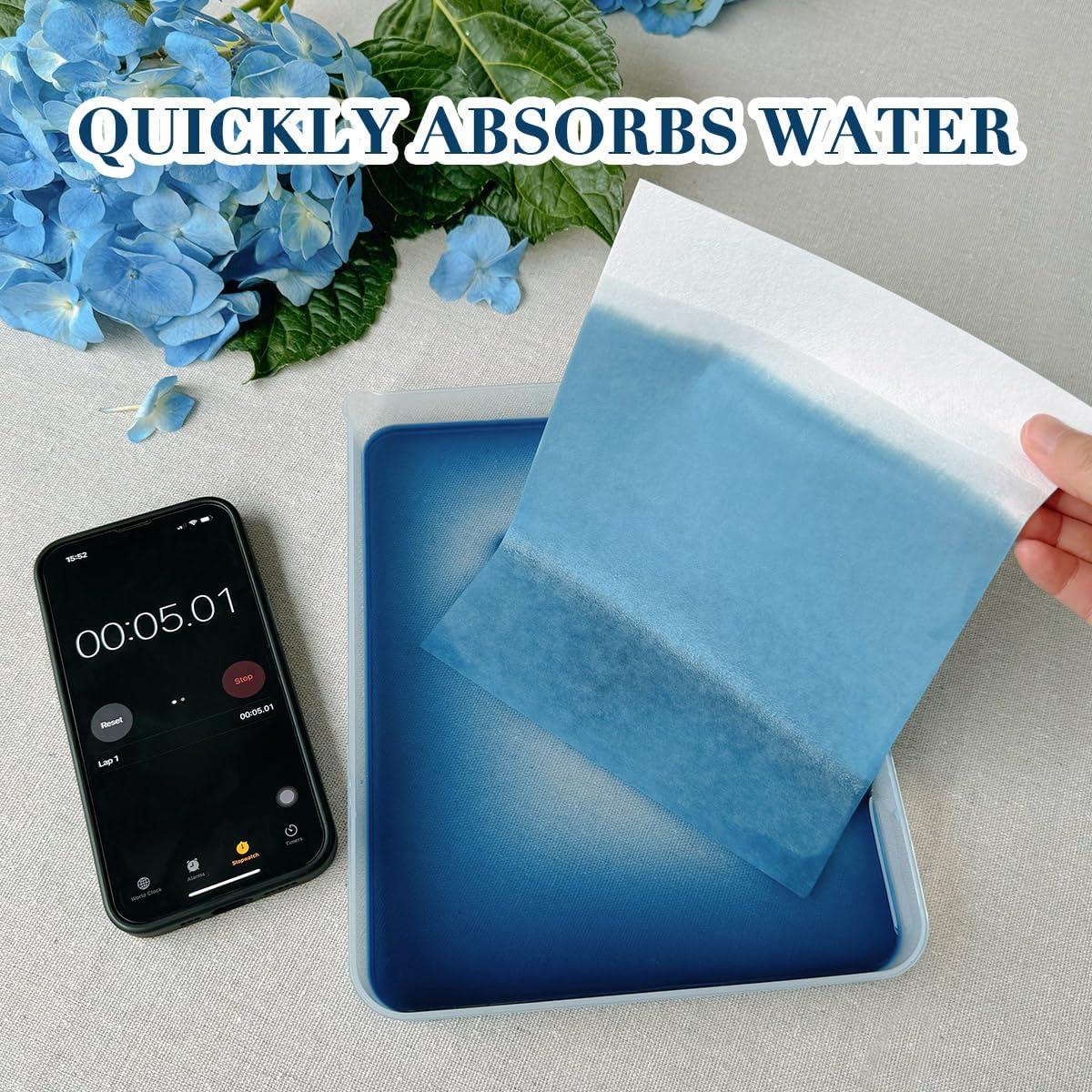 Papel Absorbente para Prensado de Flores Happinit 100 Hojas