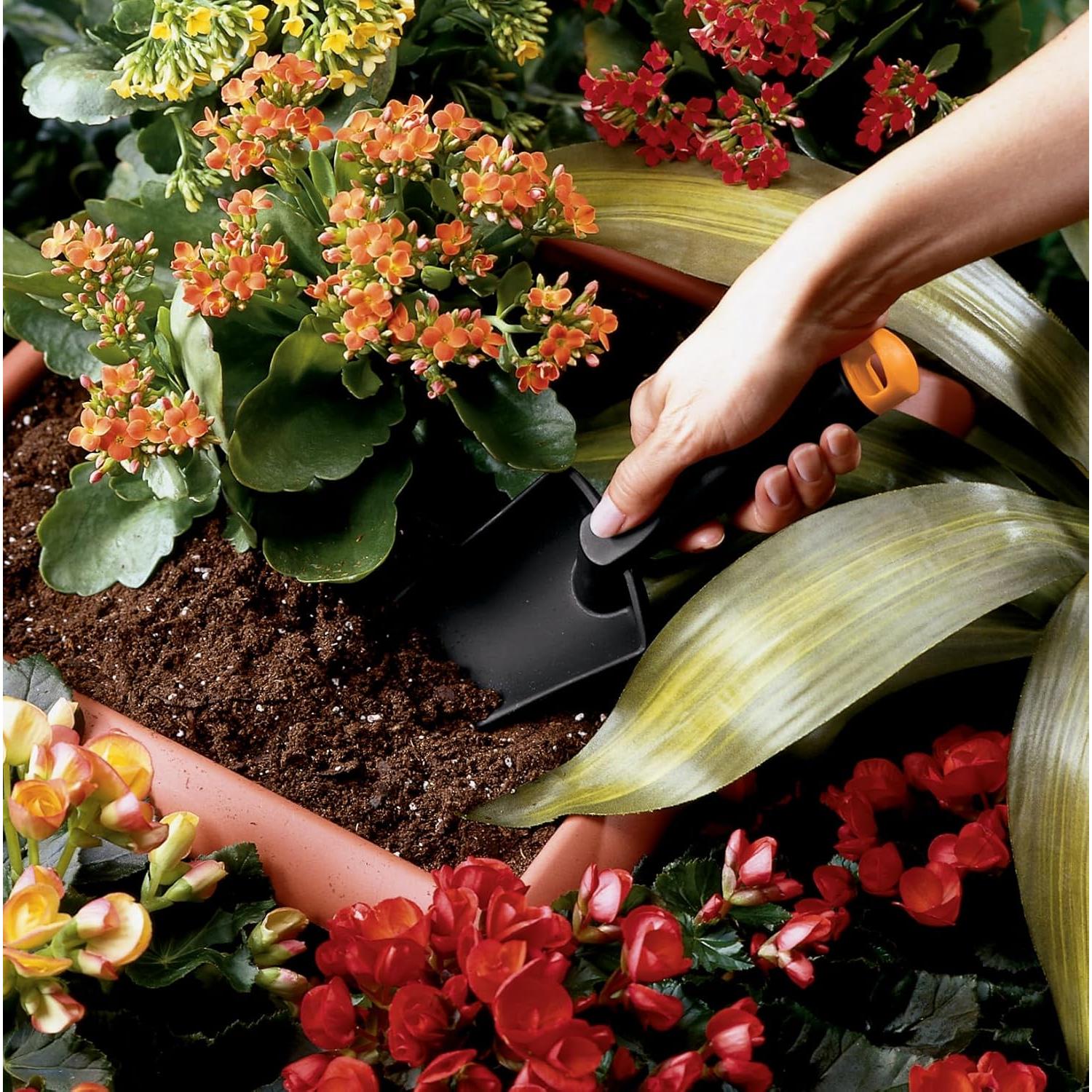 Juego de Herramientas Fiskars para Plantas de Interior 4 Pzas