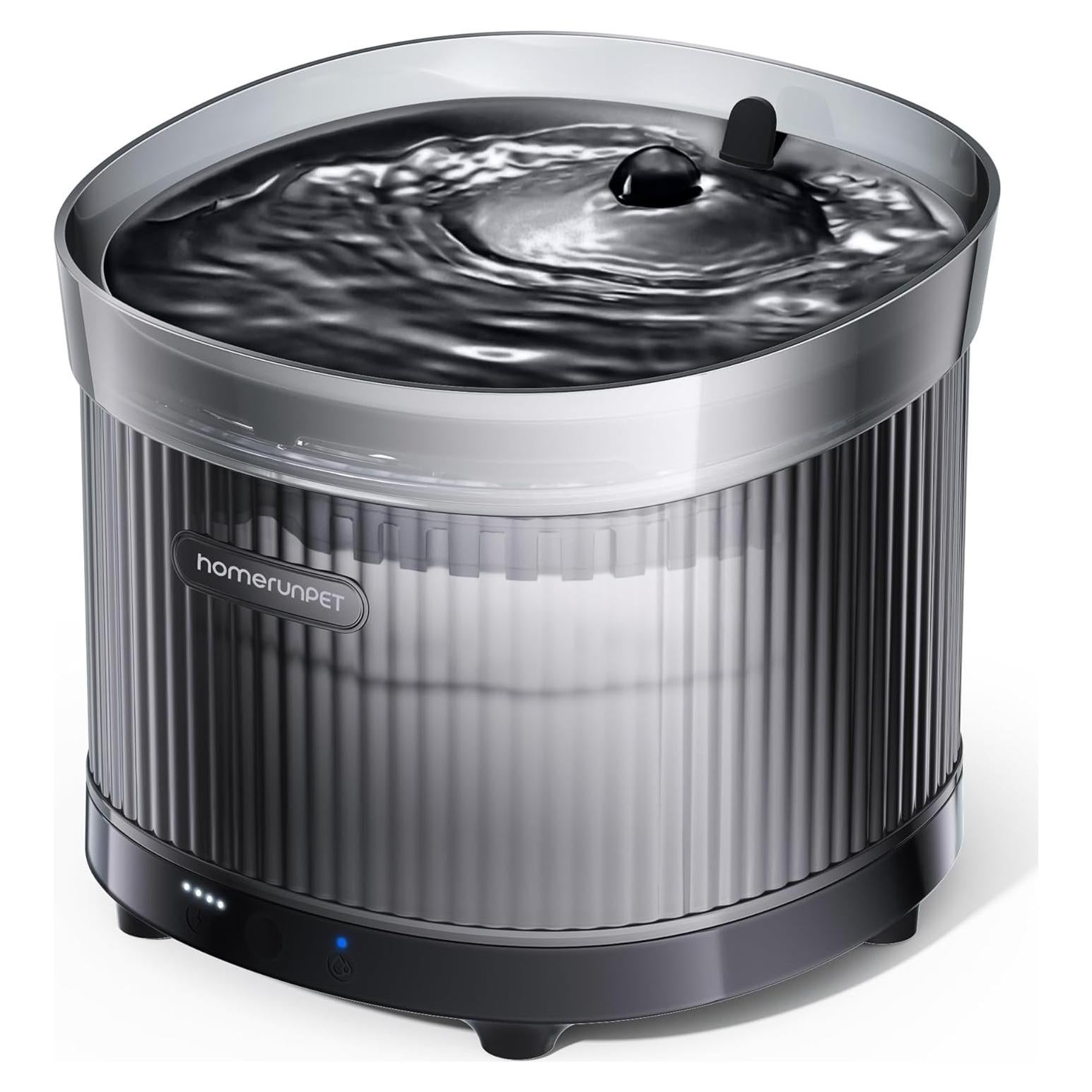 Fuente de Agua para Gatos HomerunPet 2L Batería 30 Días