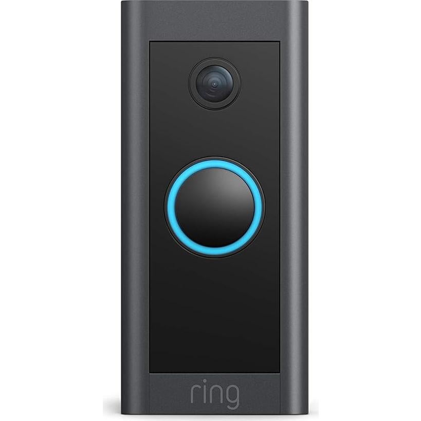 Ring Video Doorbell Wired (newest model), Use Two-Way Talk, advanced motion detection, HD camera and real-time alerts to monitor your front door (wiring required)