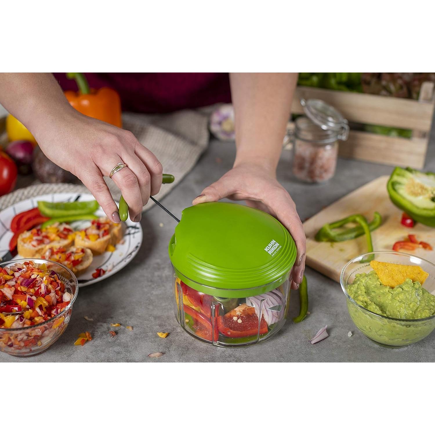 Picador de Verduras Kuhn Rikon Pull Chop 650ml Antideslizante