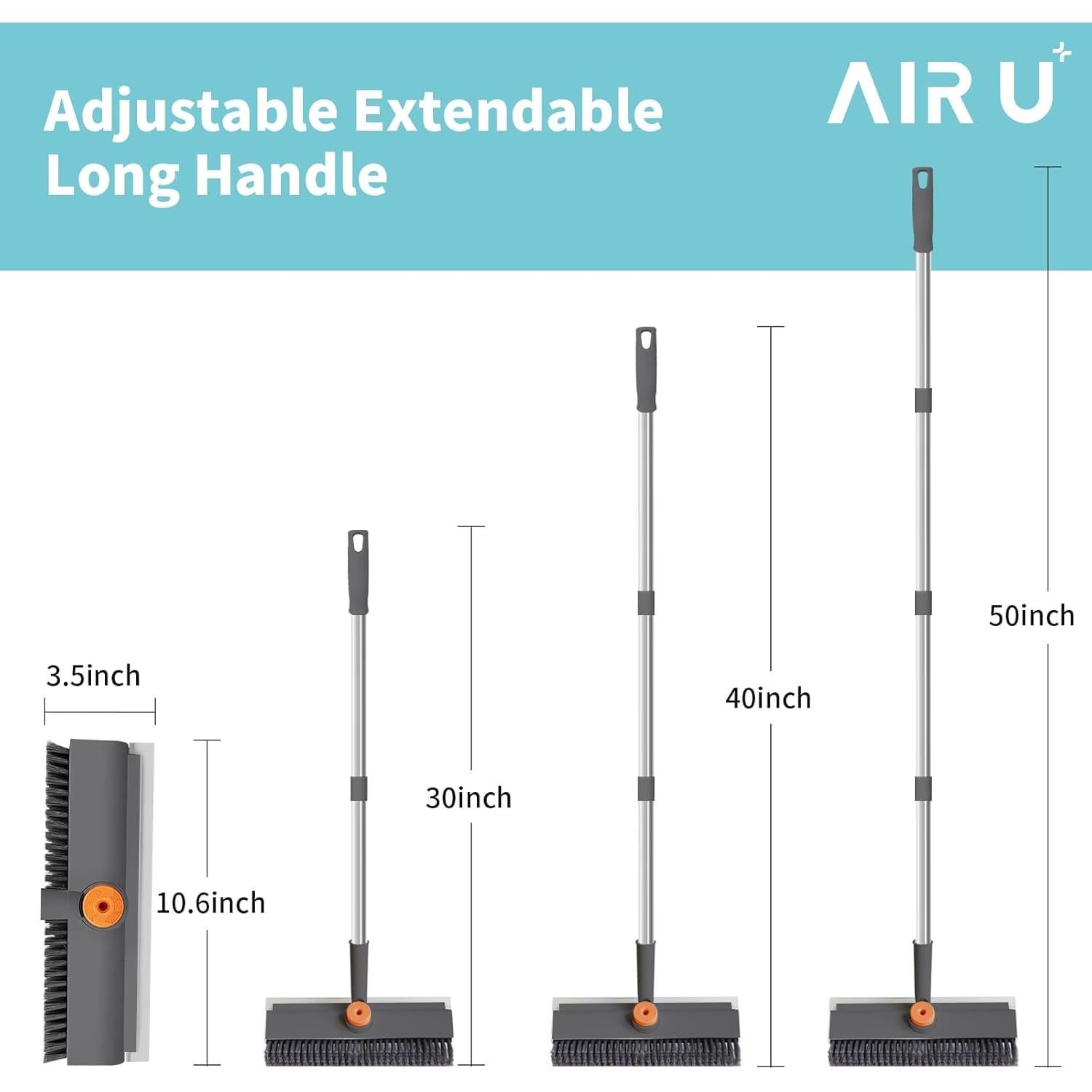 Cepillo de Fregado 3 en 1 AIR U+ con Mango Extensible 127 cm