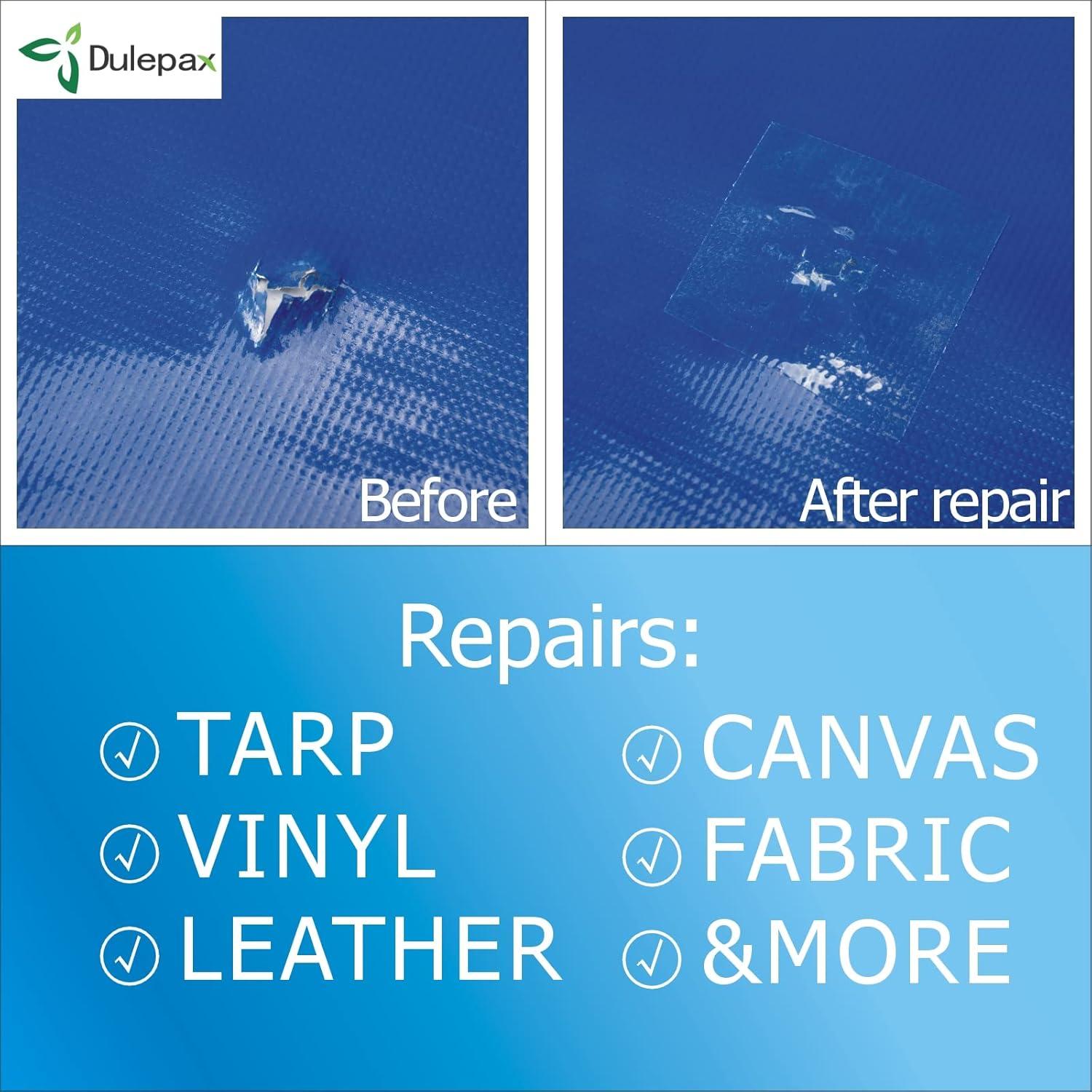 Cinta de Reparación Dulepax Ultrastrong 5m x 7.5cm para Lonas