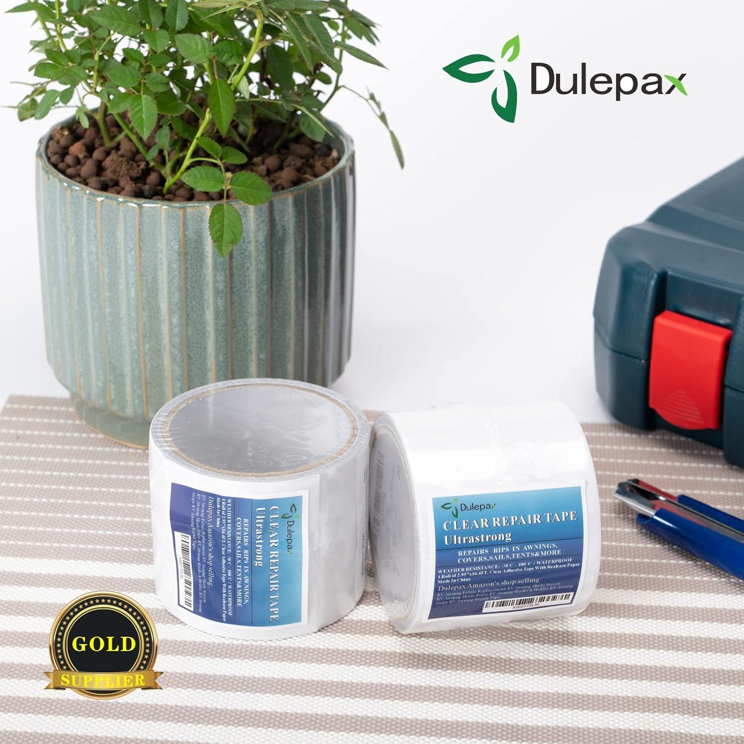 Cinta de Reparación Dulepax Ultrastrong 5m x 7.5cm para Lonas