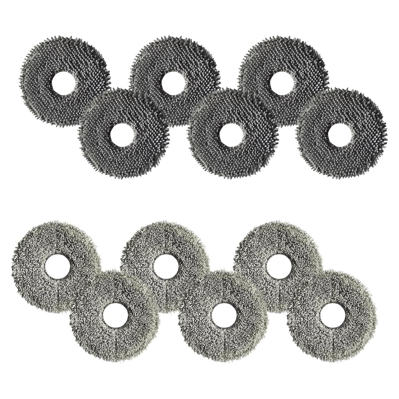 Paquete de 12 Paños de Mopa para Aspiradora Dreame L10s Ultra