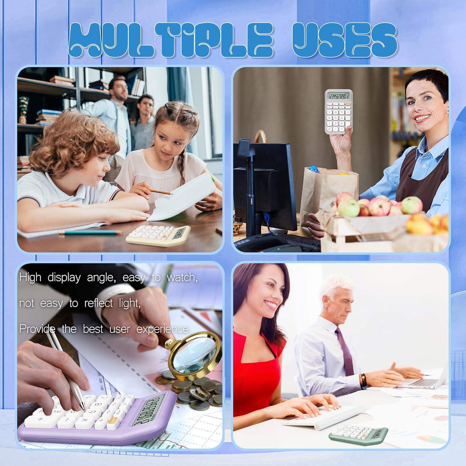 Calculadora Exlliy Q13 Mecánica 10 Dígitos Azul