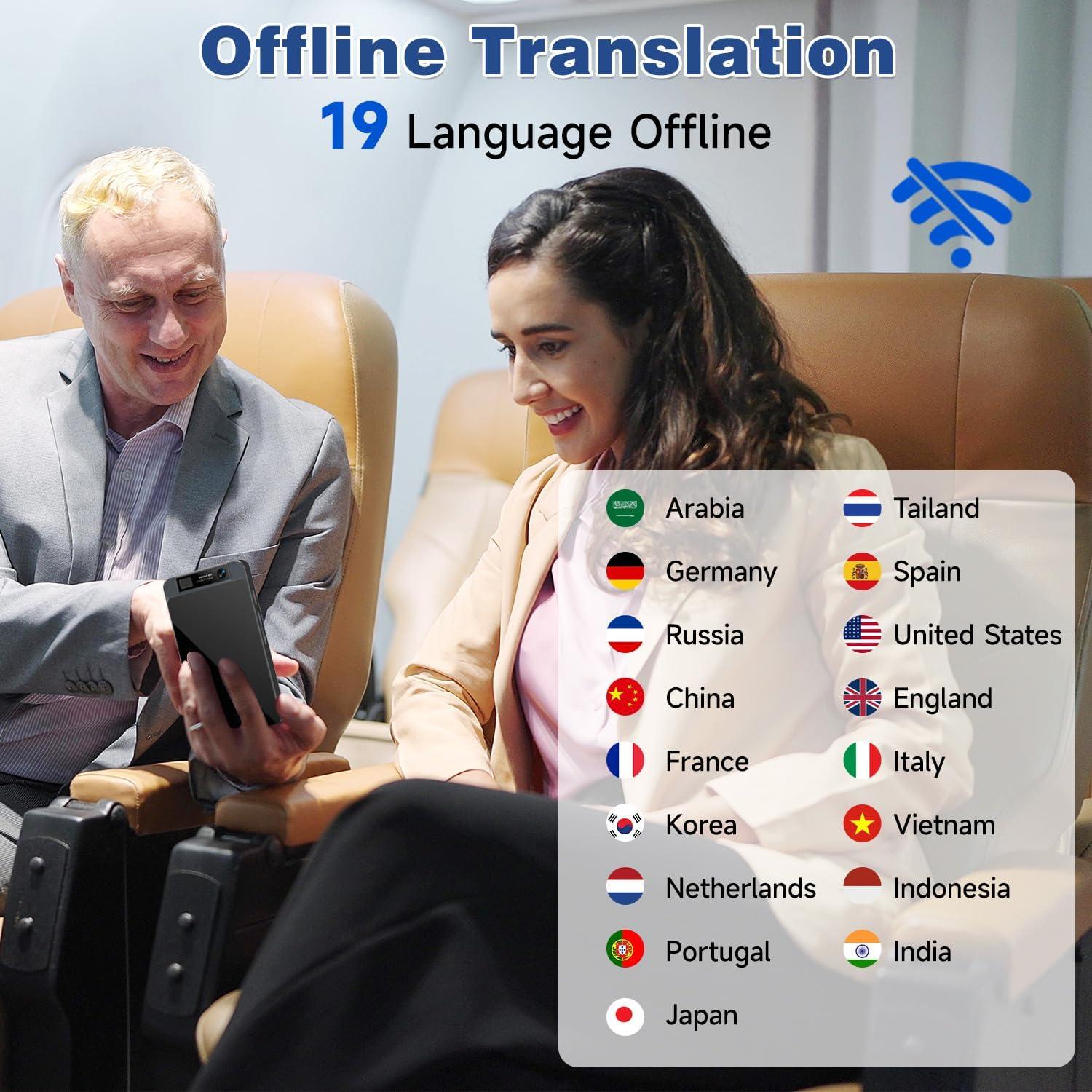 Traductor de Idiomas M80 Pro - Traducción Instantánea 142 Idiomas