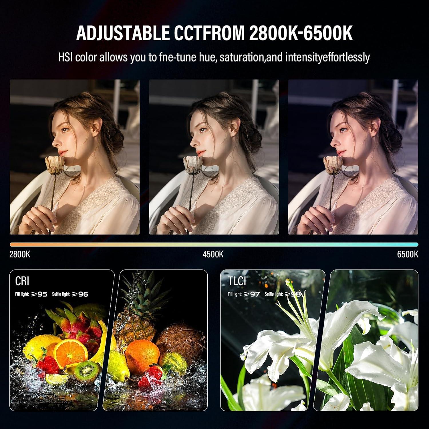 Luz de Relleno LED Godox MA5R Magnética 1800K-10000K