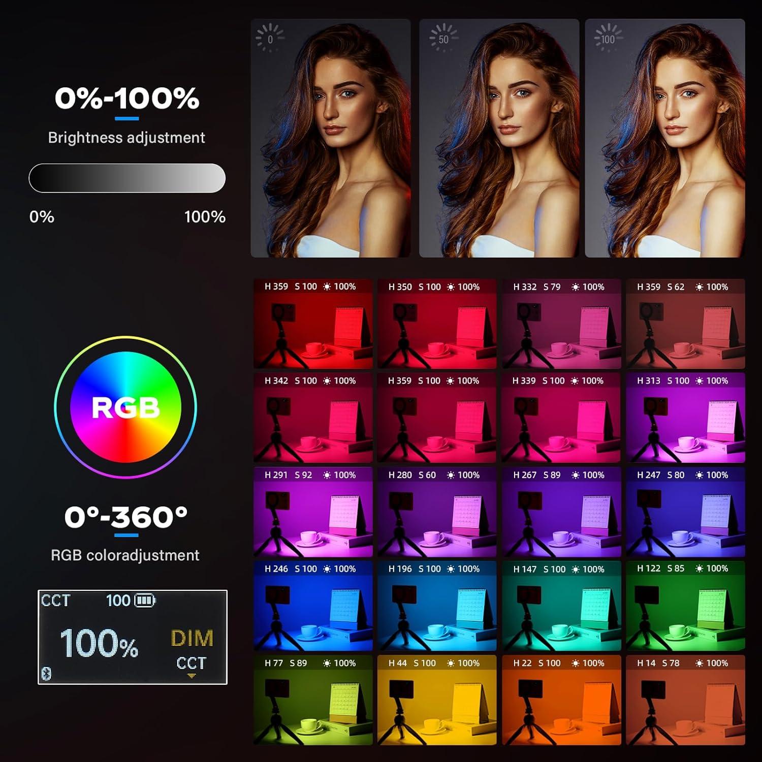 Luz de Relleno LED Godox MA5R Magnética 1800K-10000K