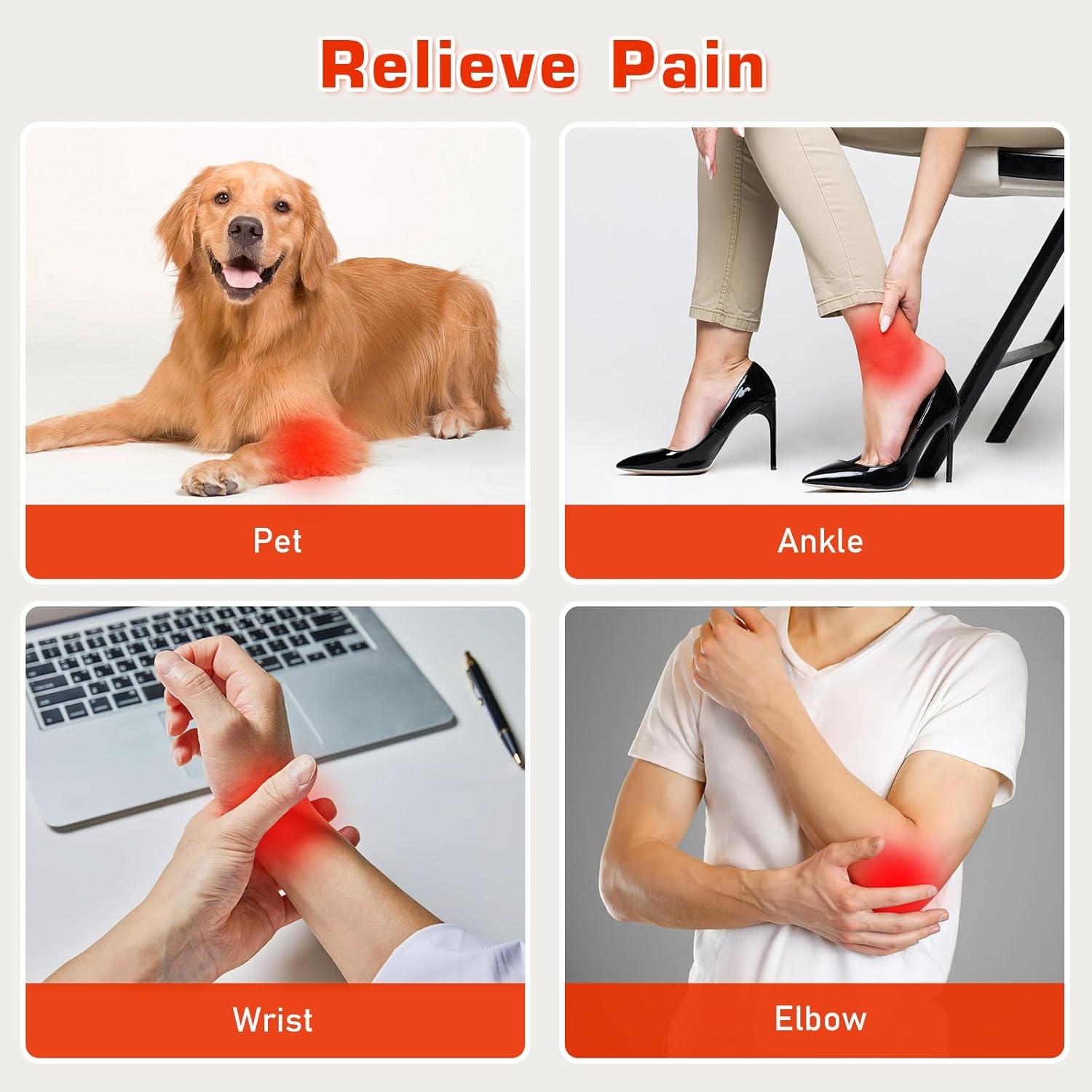 Cinturón de Terapia de Luz Roja Viconor para Cuello y Cuerpo