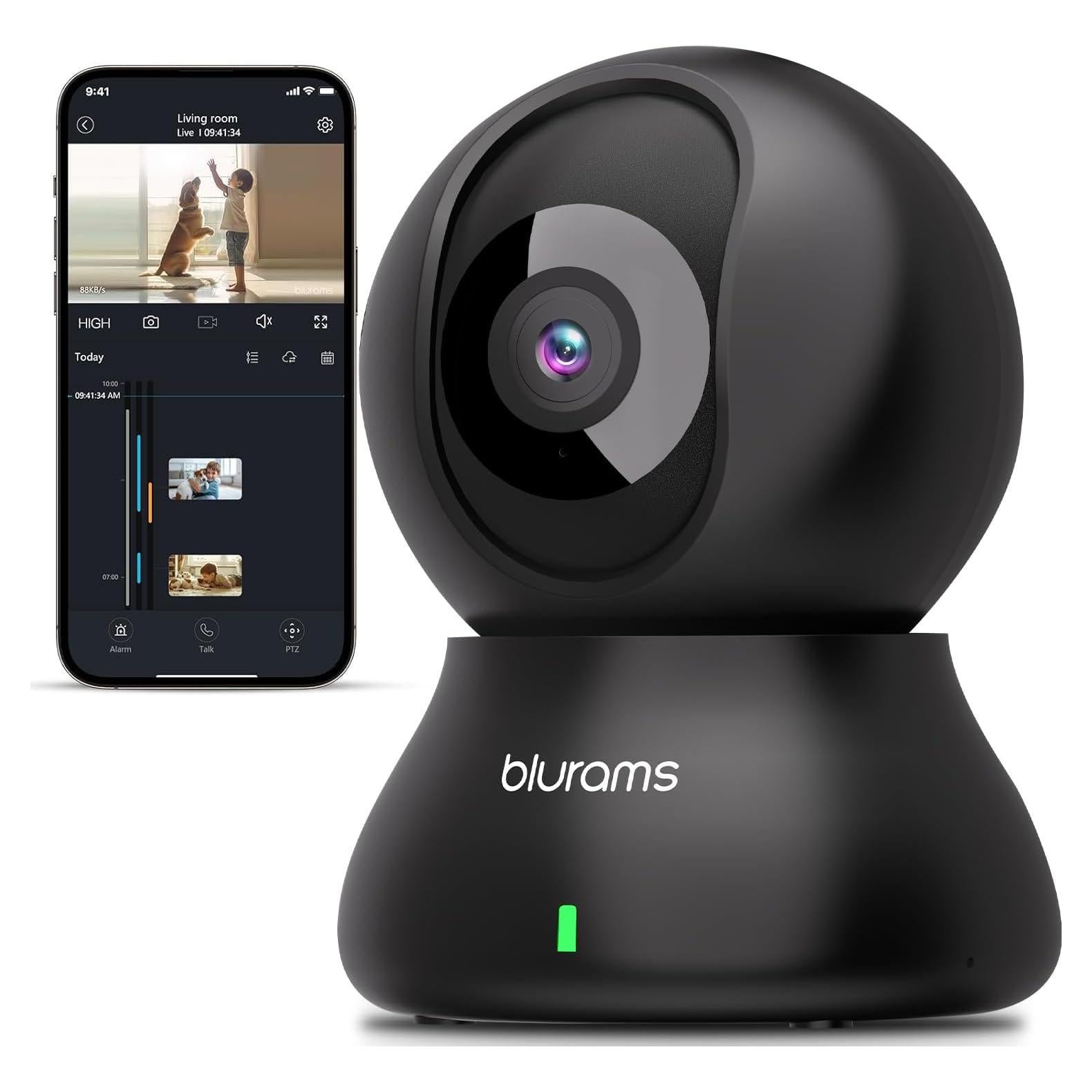 Cámara de Seguridad Interior Blurams A31 2K 360° con Audio