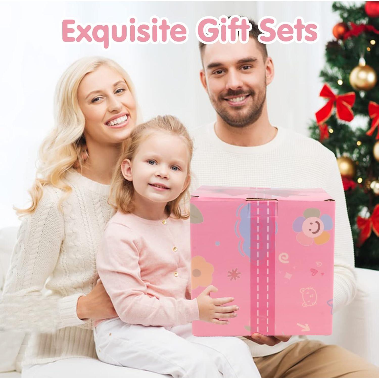 Cubo de Actividades de Madera DIPALENT 8 en 1 para Niños