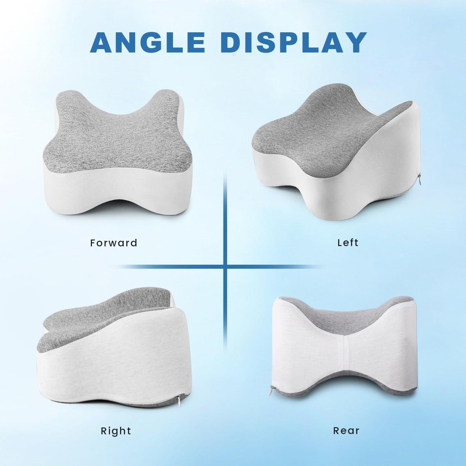 Almohada para Rodilla Anzhixiu Pequeña Espuma Viscoelástica Gris