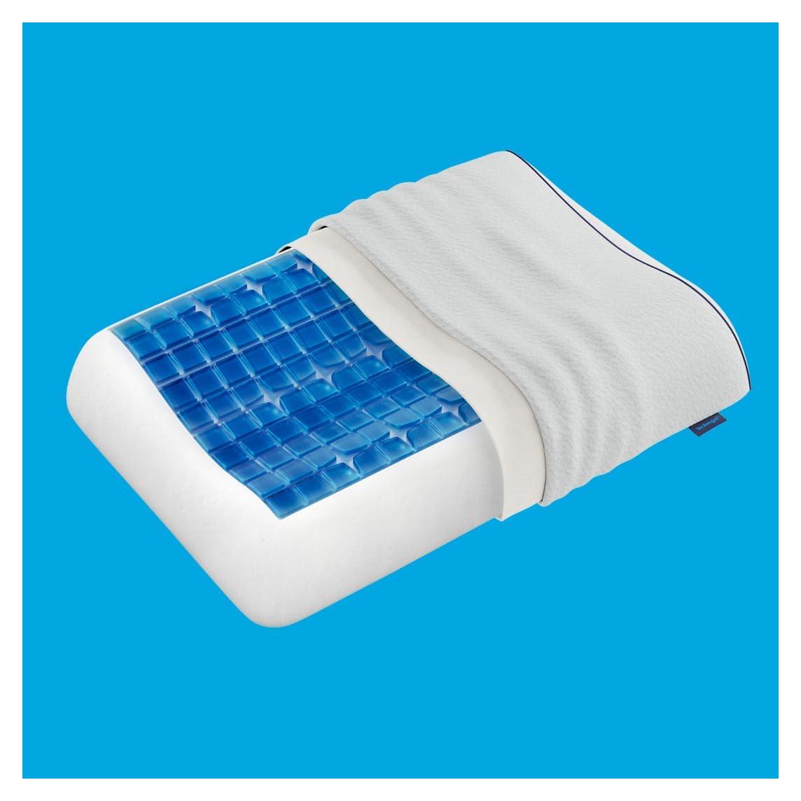 Almohada Refrigerante Technogel Anatomic 32.5x16 cm - Soporte Cervical