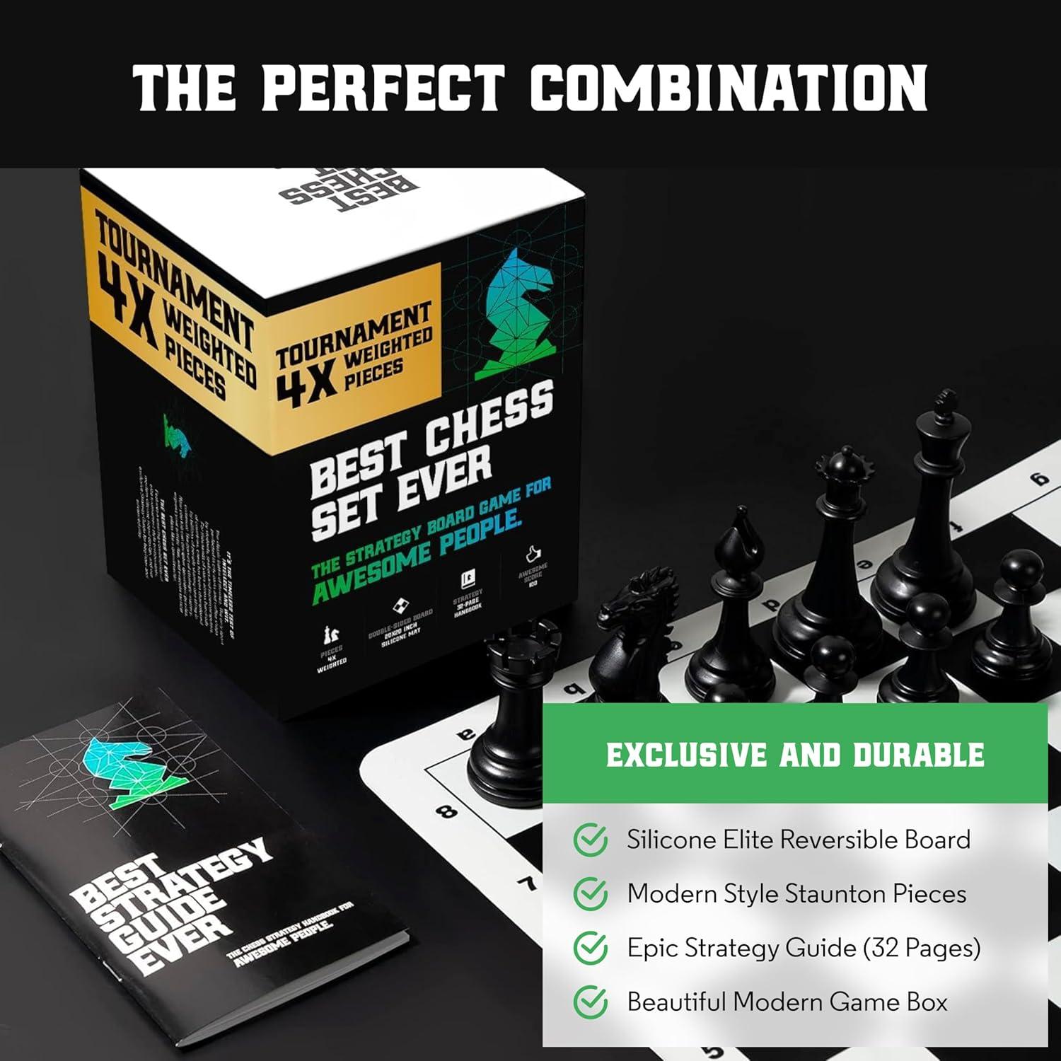 Juego de Ajedrez Profesional Mejor Juego de Ajedrez 4x XL