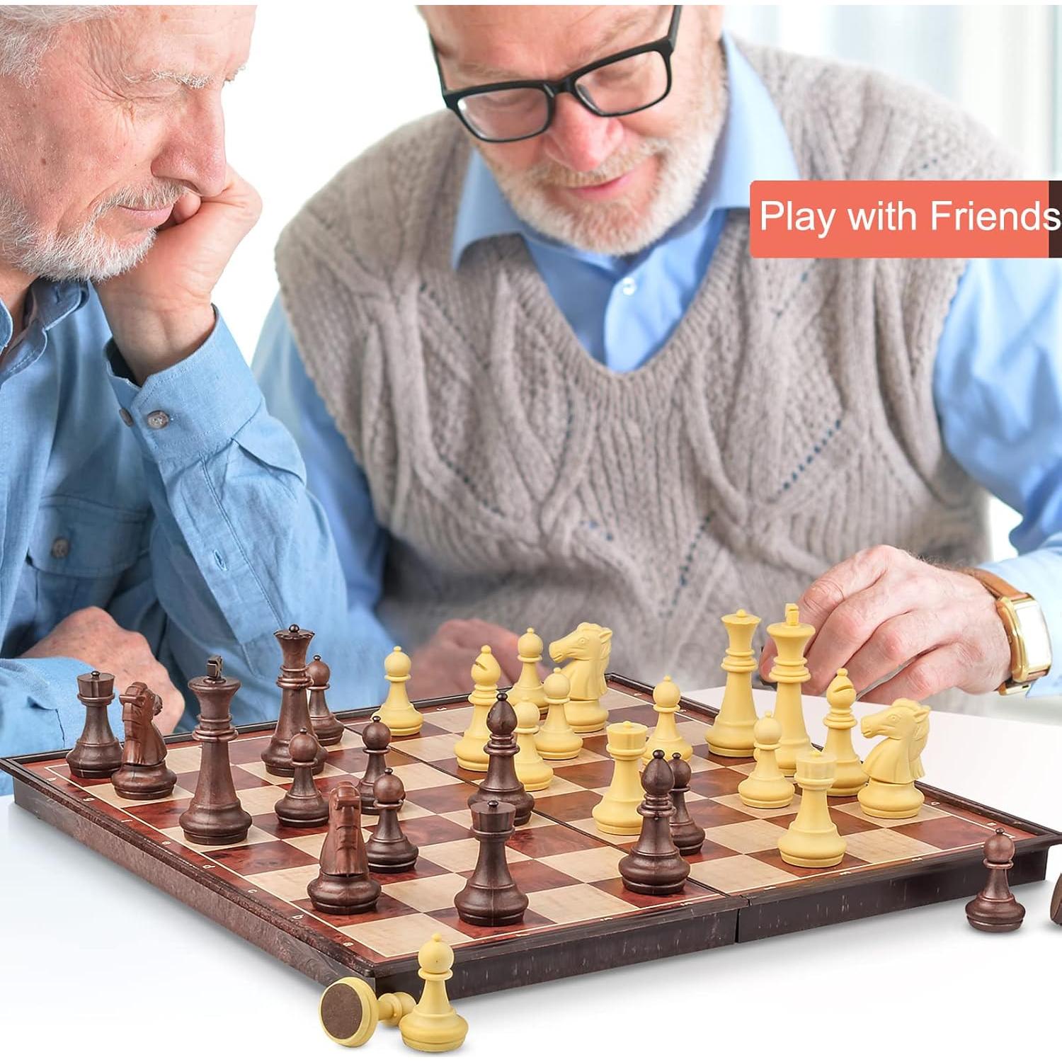 Juego de Ajedrez Magnético Plegable 20.32 cm Shantou