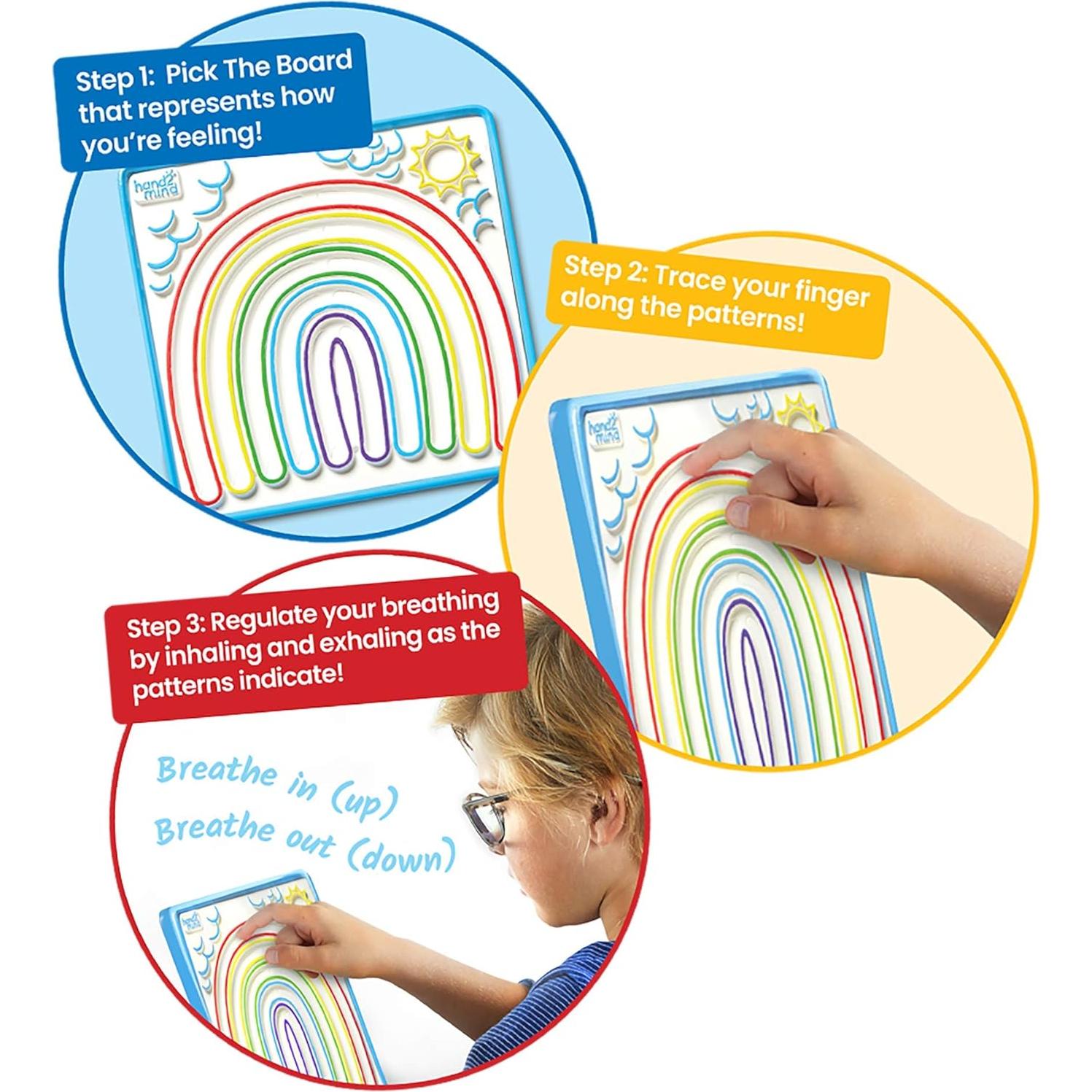 Tableros de Laberinto Consciente hand2mind - Juguetes Sensoriales
