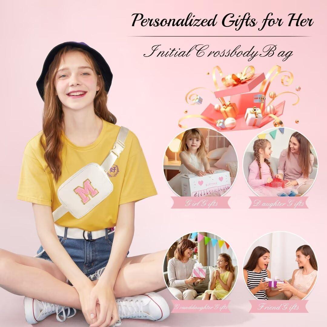 Bolsa de Cintura YOOLIFE Beige para Niñas Adolescentes