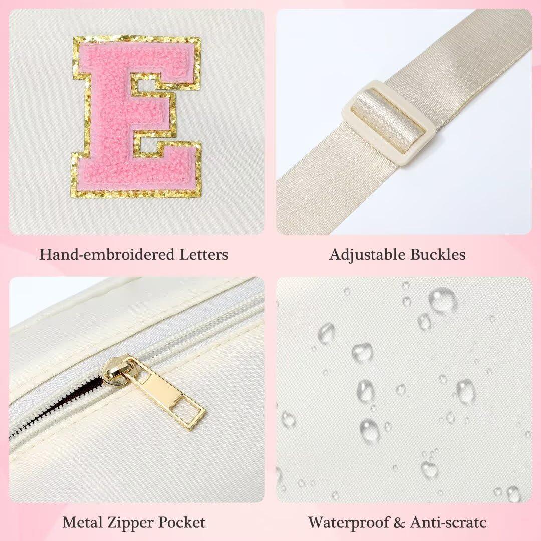 Bolsa de Cintura YOOLIFE Beige para Niñas Adolescentes