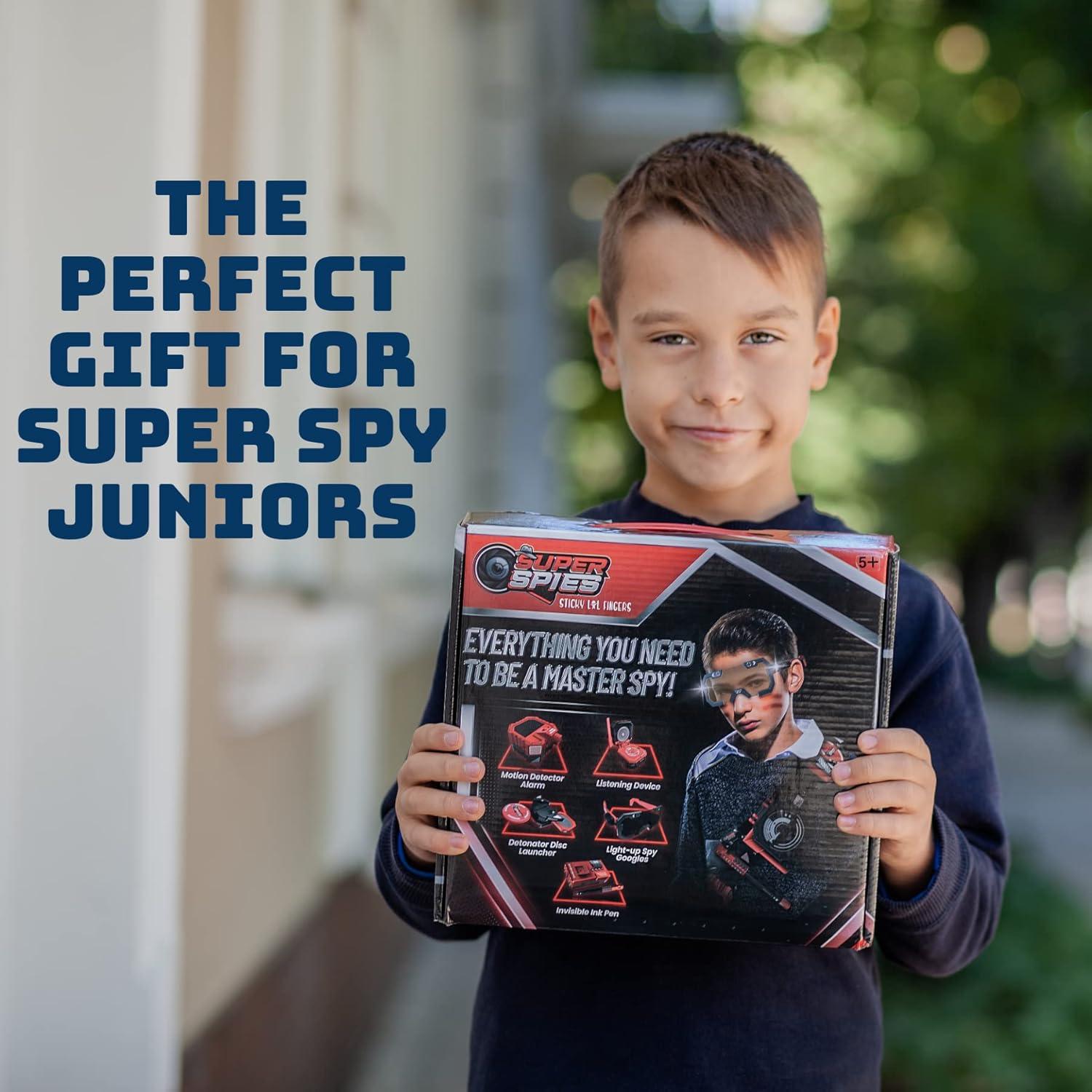 Kit Agente Secreto Sticky Lil Fingers - Juguete Ninja 6 Gadgets