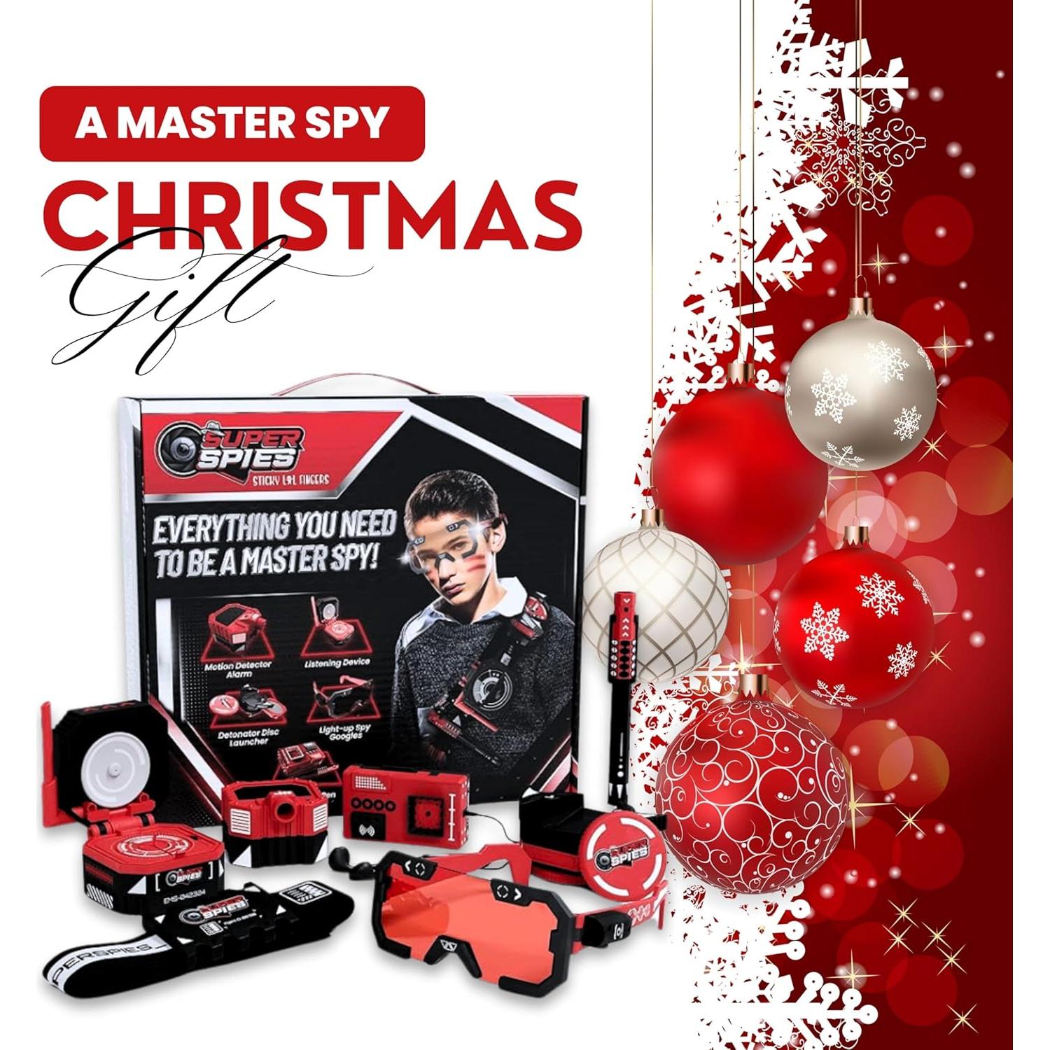 Kit Agente Secreto Sticky Lil Fingers - Juguete Ninja 6 Gadgets