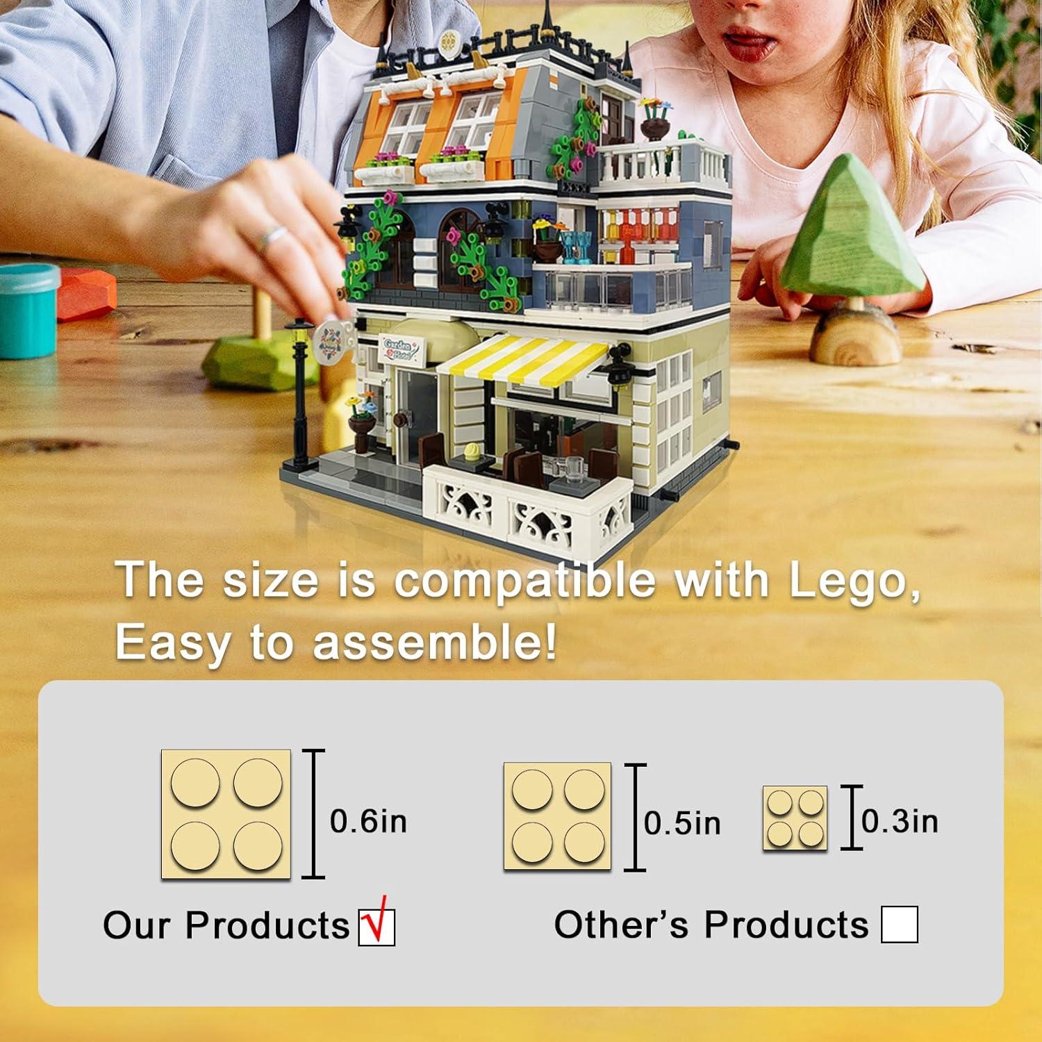 Conjunto de Construcción Hotel Jardín ENJBRICK 1316 Piezas