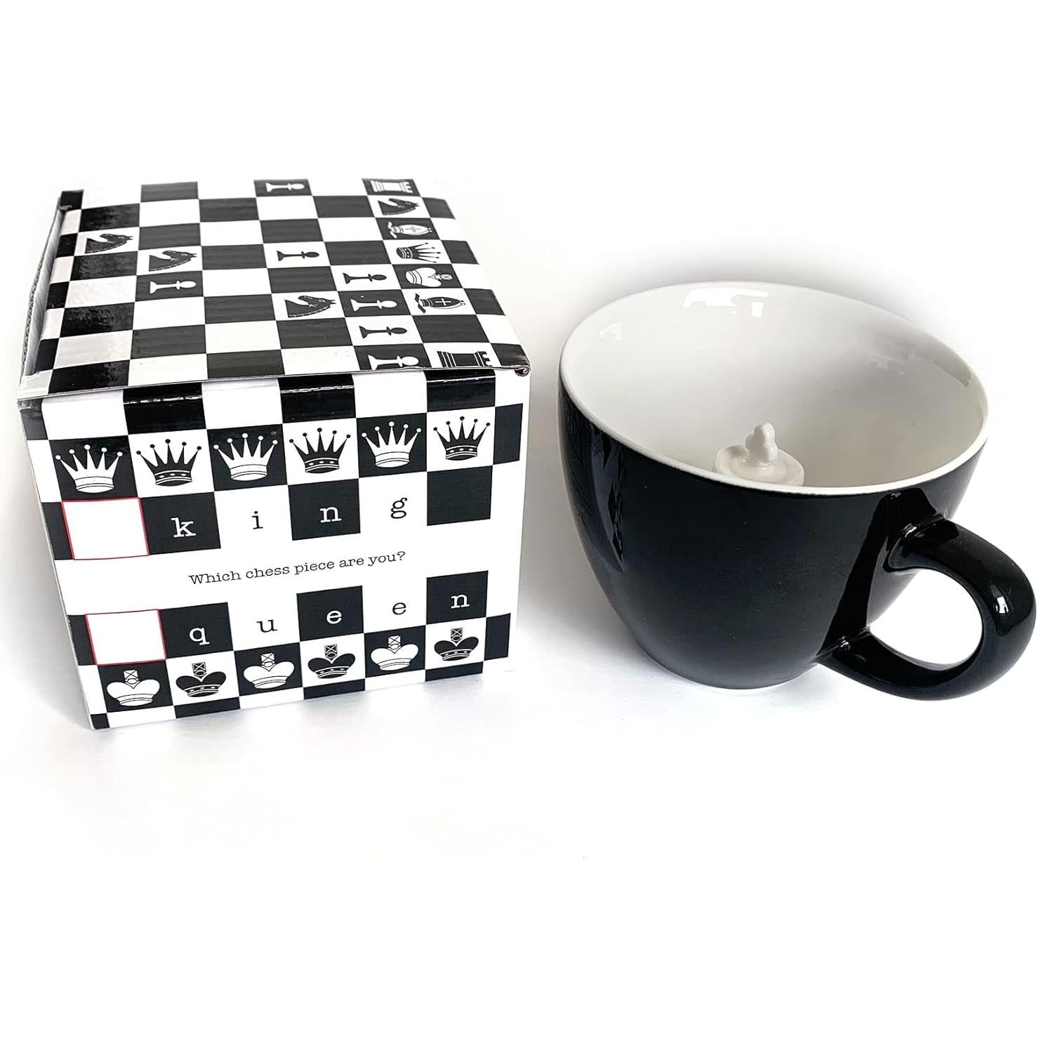 Taza Cerámica Rey de Ajedrez 325 ml - Tazas de Criatura