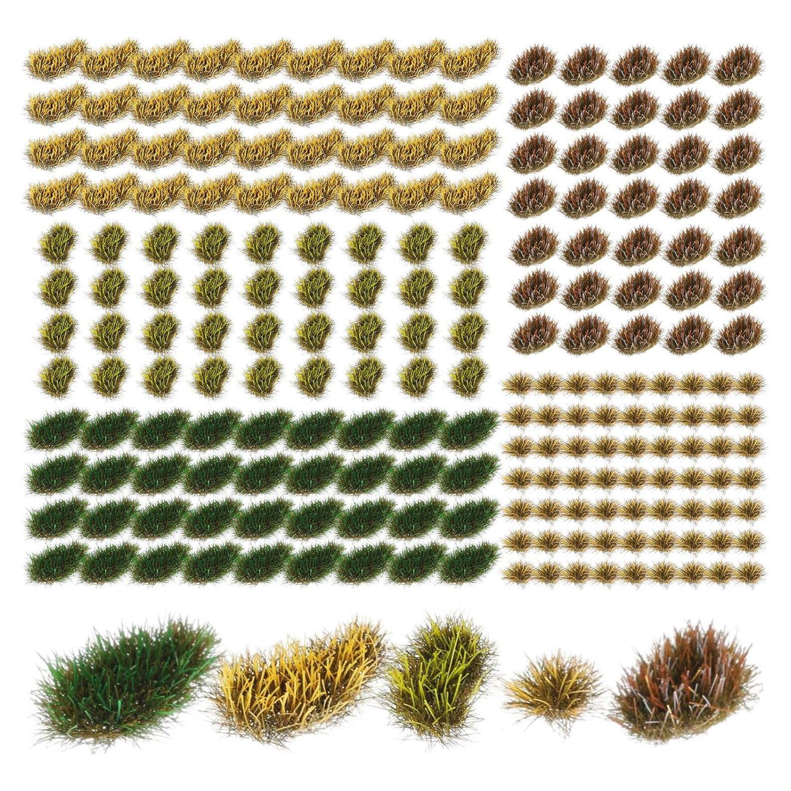 288 Piezas de Hierba Estática Autoadhesiva Redbaker DIY