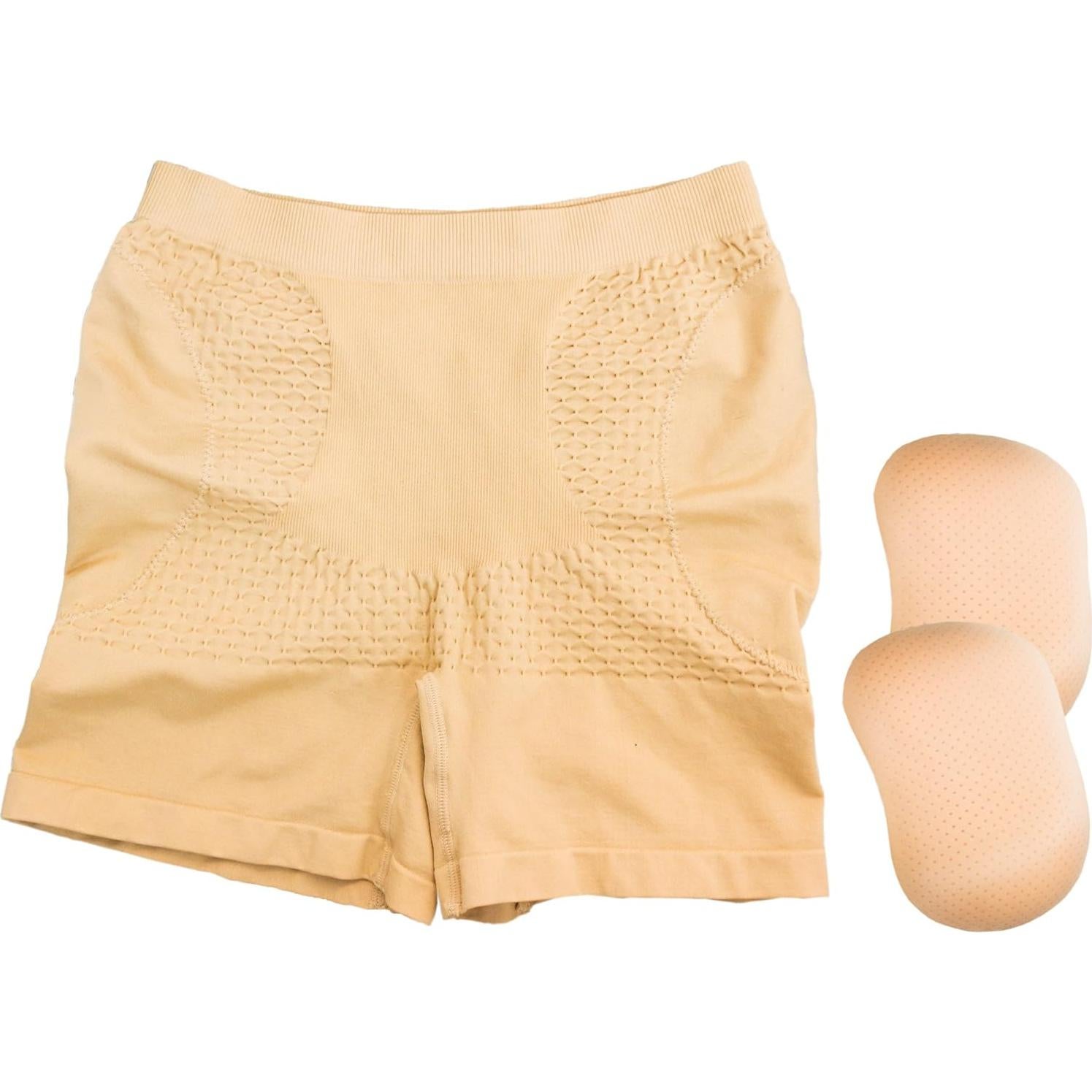 Faja moldeadora para mujeres con almohadillas - Realza glúteos